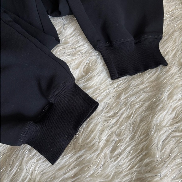 Wilfred Black High Waist Track Creppe Jogger Pants Size M - Picture 14 of 14